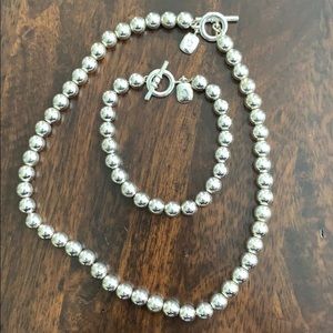 Ralph Lauren Beaded Necklace and Bracelet